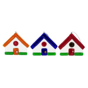 Hanging House h 7cm (3 Pieces)