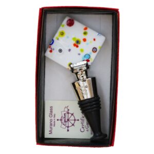 WINE STOPPER MURANO GLASS 3,8X3,8cm